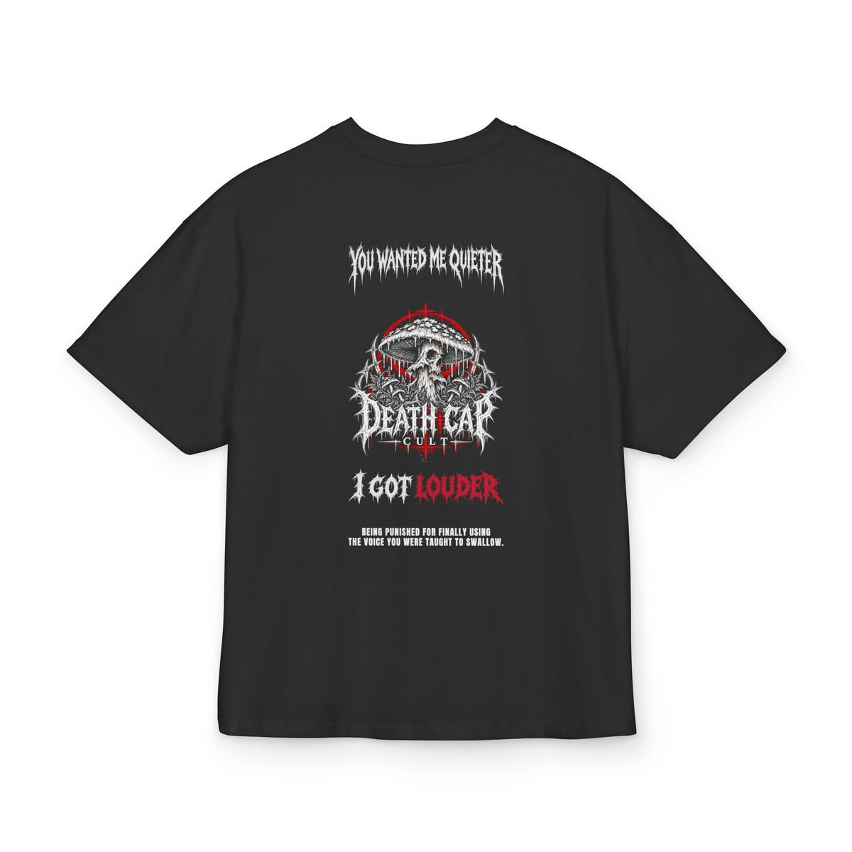 Tone It Down | Heavyweight Box Tee | Death Cap Cult – DeathCapCult